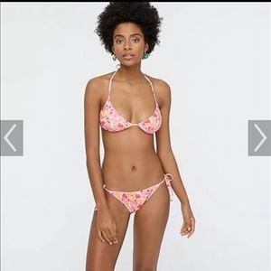 Edie Parker x JCrew collab string bikini